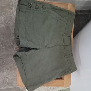 White House Black Market Olive Cargo Shorts
